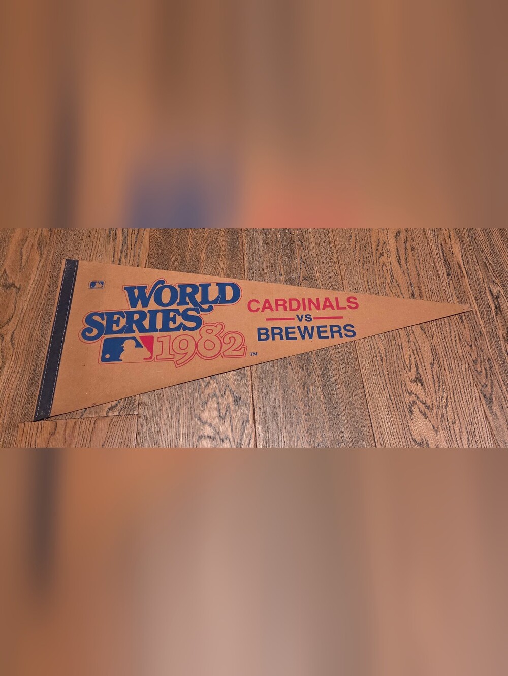 MLB - World Series - 1982 - Milwaukee v St. Louis - Pennant - Felt
